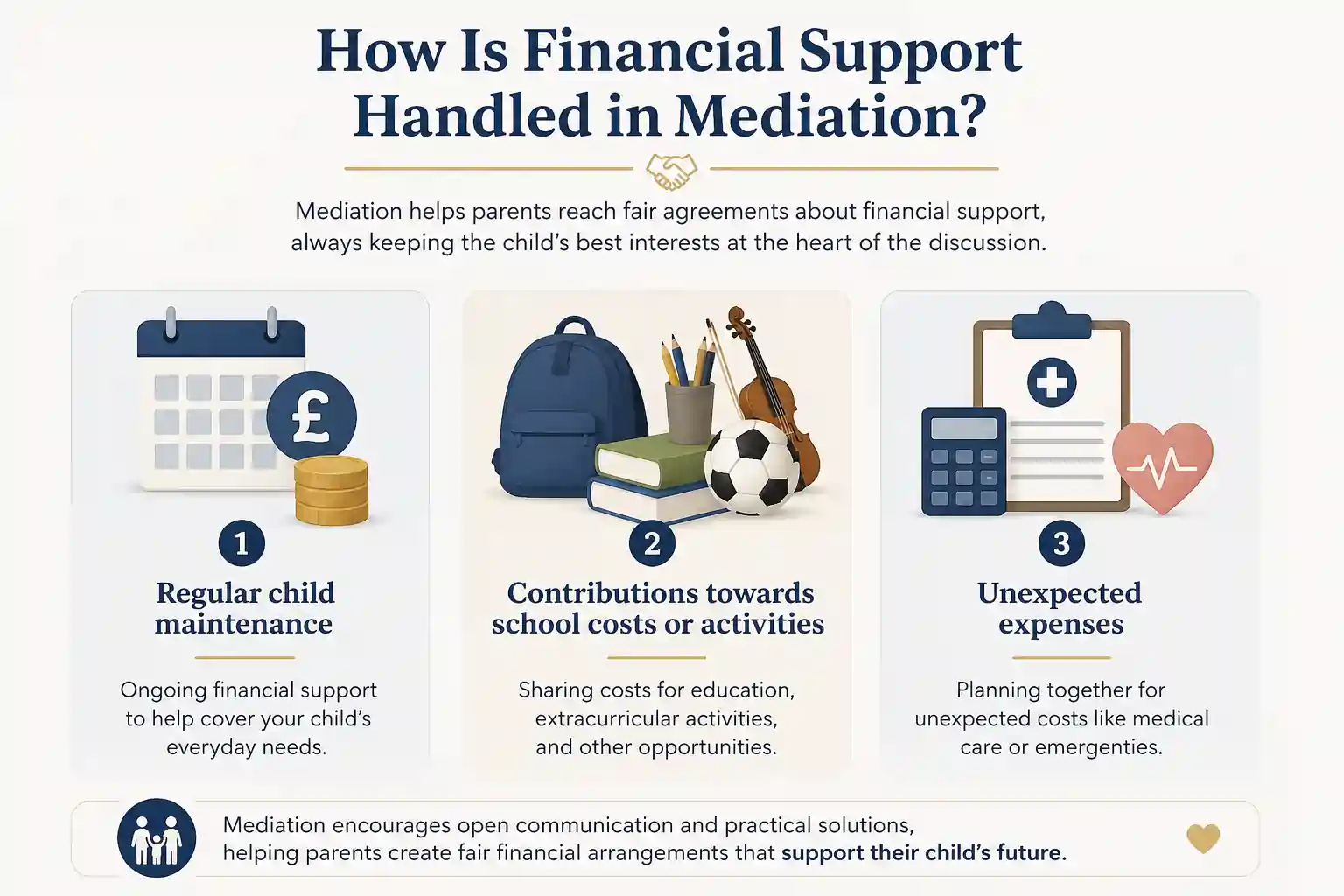How Is Financial Support Handled in Mediation Worthing