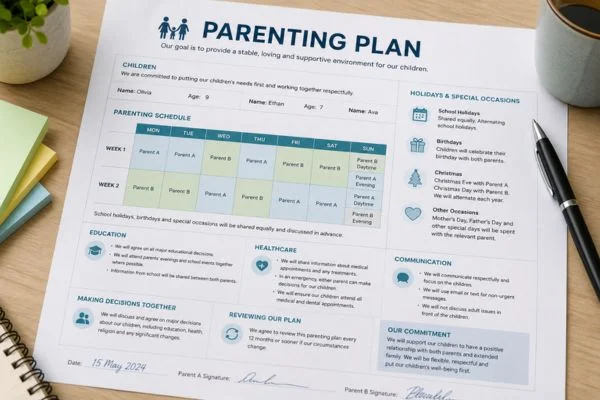 Understand parenting plans Worthing